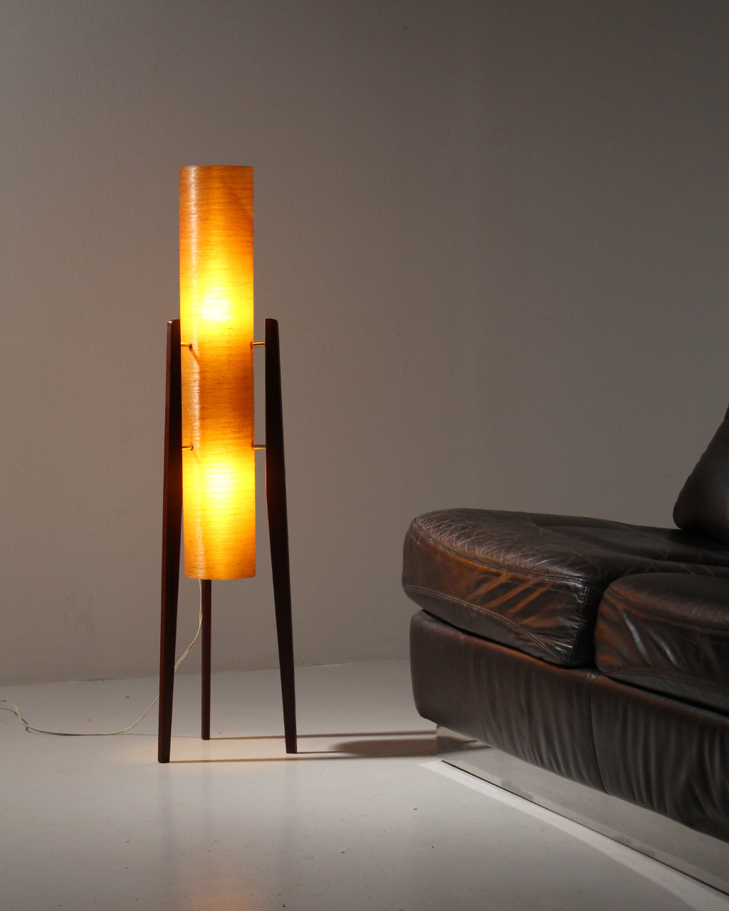 Lampe rocket 1970 resine